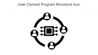 User Centred Program Monotone Icon In Powerpoint Pptx Png And Editable Eps Format