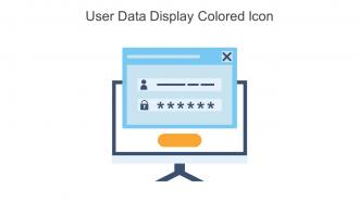 User Data Display Colored Icon In Powerpoint Pptx Png And Editable Eps Format