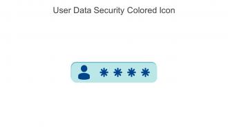 User Data Security Colored Icon In Powerpoint Pptx Png And Editable Eps Format