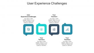 User experience challenges ppt powerpoint presentation gallery graphics cpb