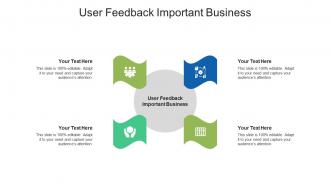 User feedback important business ppt powerpoint presentation infographics clipart images cpb