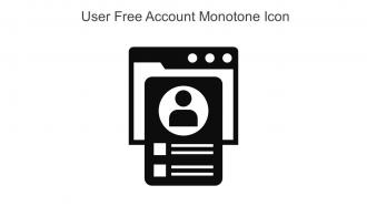 User Free Account Monotone Icon In Powerpoint Pptx Png And Editable Eps Format