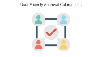 User Friendly Approval Colored Icon In Powerpoint Pptx Png And Editable Eps Format
