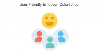 User Friendly Emoticon Colored Icon In Powerpoint Pptx Png And Editable Eps Format