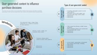 User Generated Content To Influence Purchase Decisions Word Of Mouth Marketing