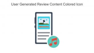 User Generated Review Content Colored Icon In Powerpoint Pptx Png And Editable Eps Format