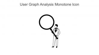 User Graph Analysis Monotone Icon In Powerpoint Pptx Png And Editable Eps Format