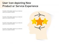 User Icon Depicting New Product Or Service Experience