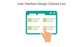 User Interface Design Colored Icon In Powerpoint Pptx Png And Editable Eps Format