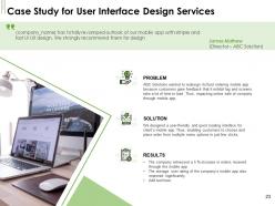 User Interface Design Proposal Powerpoint Presentation Slides