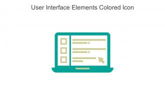 User Interface Elements Colored Icon In Powerpoint Pptx Png And Editable Eps Format