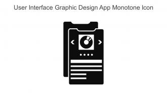 User Interface Graphic Design App Monotone Icon In Powerpoint Pptx Png And Editable Eps Format