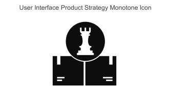 User Interface Product Strategy Monotone Icon In Powerpoint Pptx Png And Editable Eps Format