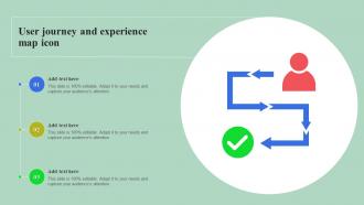 User Journey And Experience Map Icon