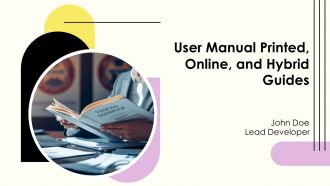 User Manual Printed Online And Hybrid Guides PPT Structure AT User Manual Printed Online And Hybrid Guides PPT Structure AT