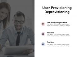 User provisioning deprovisioning ppt powerpoint presentation model portrait cpb