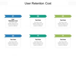User retention cost ppt powerpoint presentation styles icons cpb