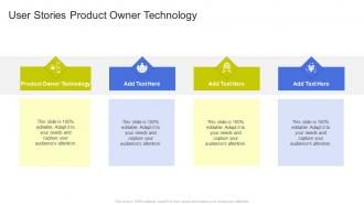 User Stories Product Owner Technology In Powerpoint And Google Slides Cpb