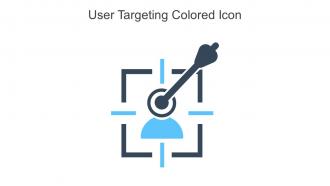 User Targeting Colored Icon In Powerpoint Pptx Png And Editable Eps Format