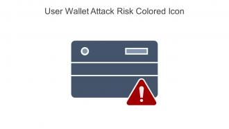 User Wallet Attack Risk Colored Icon In Powerpoint Pptx Png And Editable Eps Format