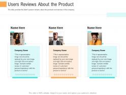 Users Reviews About The Product Investment Generate Funds Through Spot Market Investment