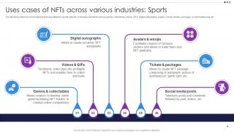 Uses Cases Of NFTs Across Various Industries Sports Unlocking New Opportunities With NFTs BCT SS