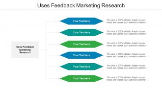Uses Feedback Marketing Research Ppt Powerpoint Presentation Gallery Infographic Template Cpb