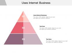 Uses internet business ppt powerpoint presentation inspiration microsoft cpb