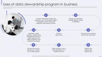 Uses Of Data Stewardship Program In Business Ppt Styles Graphics Pictures