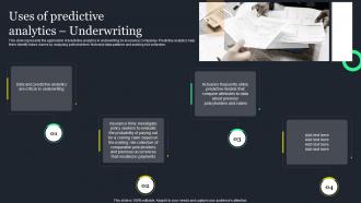 Uses Of Predictive Analytics Underwriting Ppt Powerpoint Presentation File Designs Download