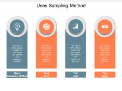 Uses sampling method ppt powerpoint presentation outline show cpb