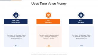Uses Time Value Money In Powerpoint And Google Slides Cpb
