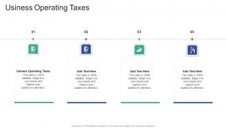 Usiness Operating Taxes In Powerpoint And Google Slides Cpb