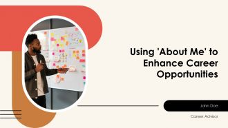 Using About Me To Enhance Career Opportunities PPT Example AT