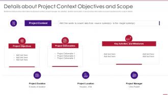 Using Agile In Data Transformation Project It Details About Project Context Objectives Scope
