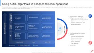 Using AI ML Algorithms In Enhance Implementing Data Analytics To Enhance Telecom Data Analytics SS Using AI ML Algorithms In Enhance Implementing Data Analytics To Enhance Telecom Data Analytics SS