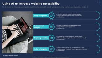 Using Ai To Increase Website Accessibility Enhancing Website Ppt Powerpoint Using Ai To Increase Website Accessibility Enhancing Website Ppt Powerpoint
