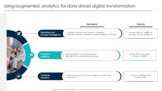 Using Augmented Analytics For Data Driven Digital Transformation