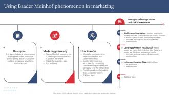 Using Baader Meinhof Phenomenon In Marketing Strategies For Adopting Buzz Marketing MKT SS V