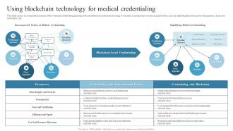 Using Blockchain Technology For Medical Introduction To Blockchain Technology BCT SS