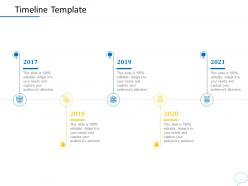 Using chatbot marketing capturing more leads timeline template ppt powerpoint presentation skills