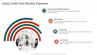 Using Credit Card Monthly Expenses In Powerpoint And Google Slides Cpb