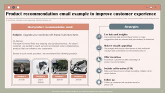 Using Customer Data To Improve Marketing Efforts Powerpoint Presentation Slides MKT CD V Researched Designed