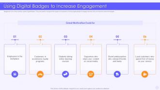 Using Digital Badges To Increase Engagement Implementing Games In Business Marketing