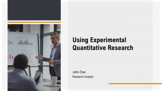 Using Experimental Quantitative Research PPT Structure AT