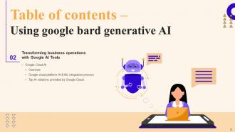 Using Google Bard Generative AI Powerpoint Presentation Slides AI CD V Unique Aesthatic