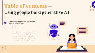 Using Google Bard Generative AI Powerpoint Presentation Slides AI CD V Interactive Engaging