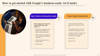Using Google Bard Generative AI Powerpoint Presentation Slides AI CD V Content Ready Adaptable