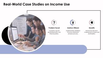 Using Income Statements For Financial Decisions PPT Slides AT Impressive Interactive