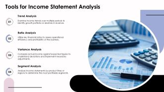 Using Income Statements For Financial Decisions PPT Slides AT Visual Interactive